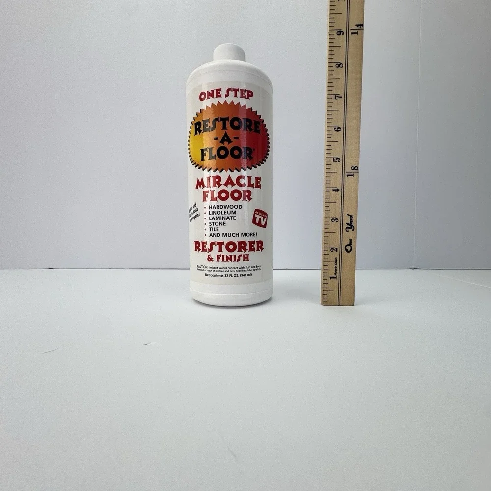 Restore-A-Floor Floor Restore shine Finish Wood linoleum stone tile floors New